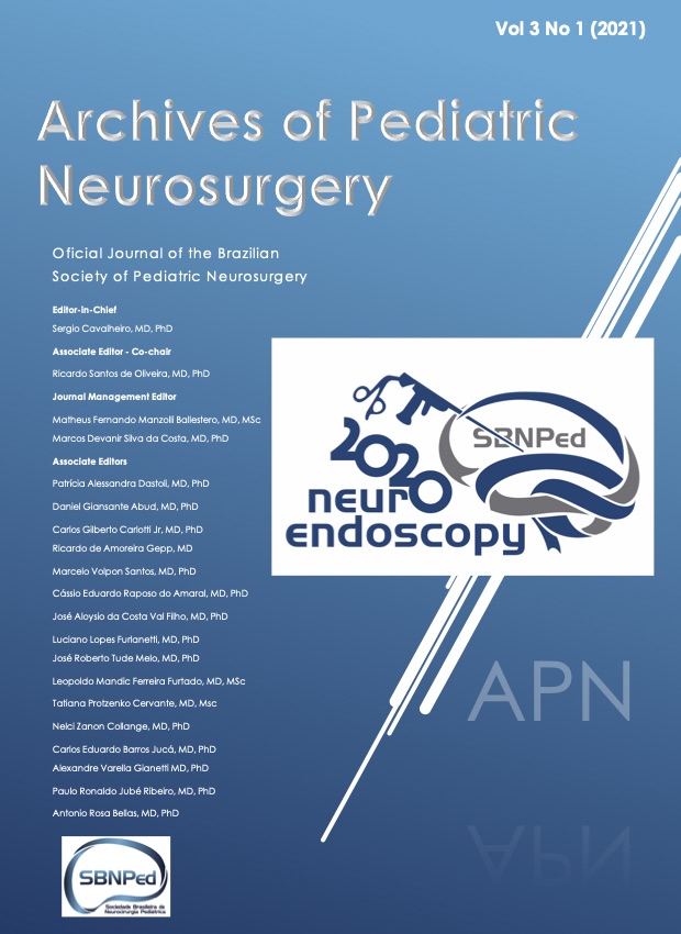 					View Vol. 3 No. 1(January-April) (2021): Archives of Pediatric Neurosurgery
				
