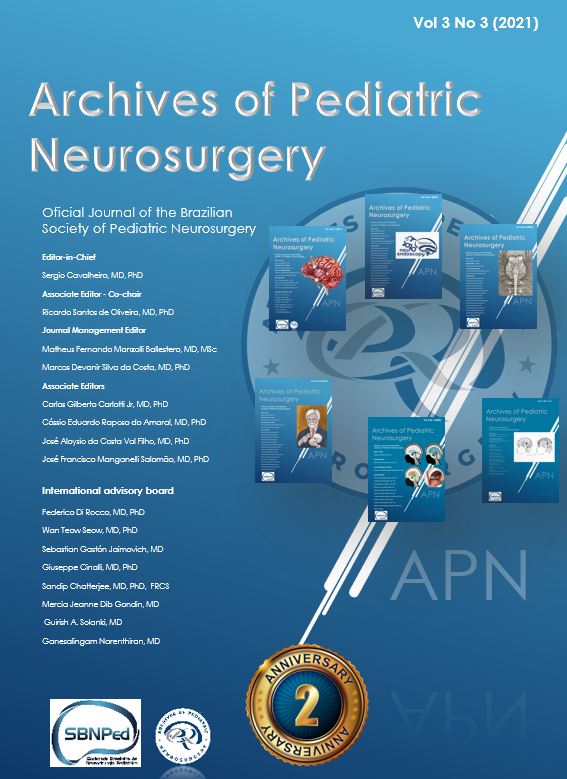 					View Vol. 3 No. 3(September-December) (2021): Archives of Pediatric Neurosurgery
				