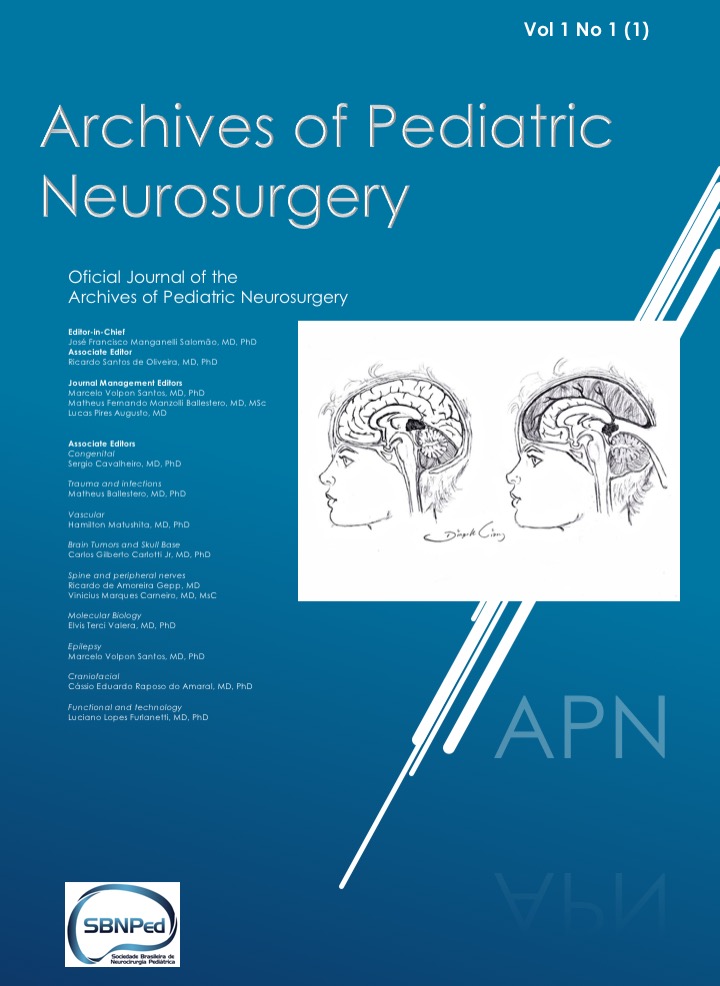 					View Vol. 1 No. 1(September-December) (2019): Archives of Pediatric Neurosurgery
				